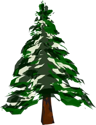 Tree Fir Christmas Stickdatei