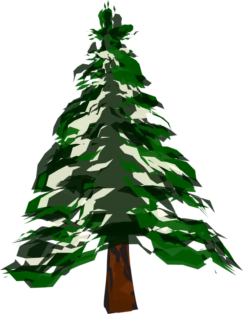Tree Fir Christmas Stickdatei – Weihnachten