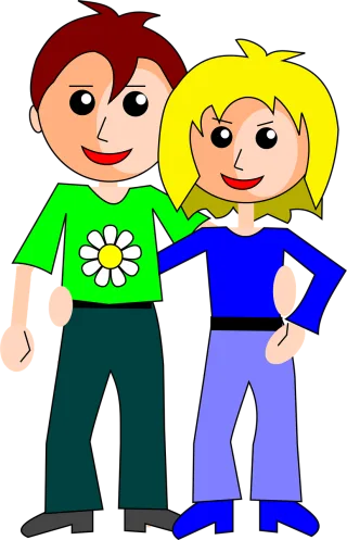 Couple Love Man Stickdatei