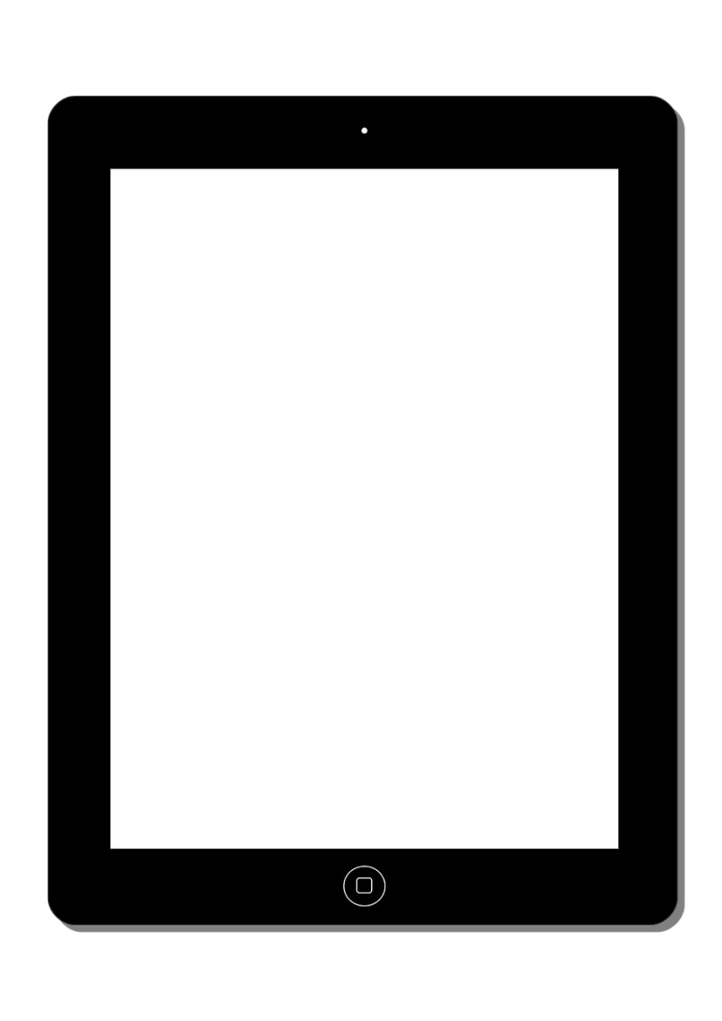 Tablet Symbol Icon Stickdatei – Essen & Trinken