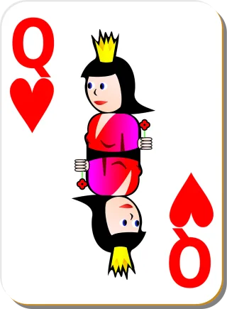 Cards Queen Playing card Stickdatei