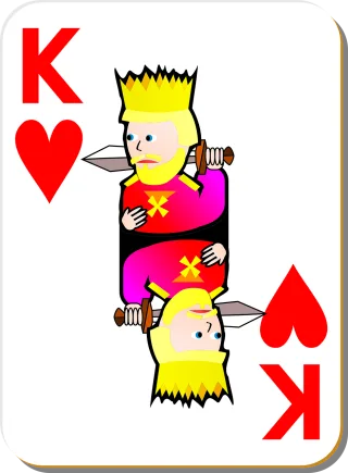 Cards King Playing card Stickdatei