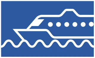 Boat Ferry Logo Stickdatei