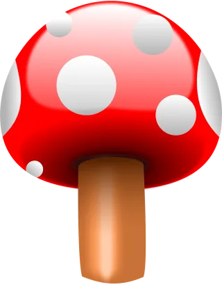 Fly agaric Mushroom Red Stickdatei