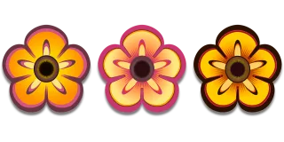 Bloom Colorful Flower background Stickdatei – Blumen