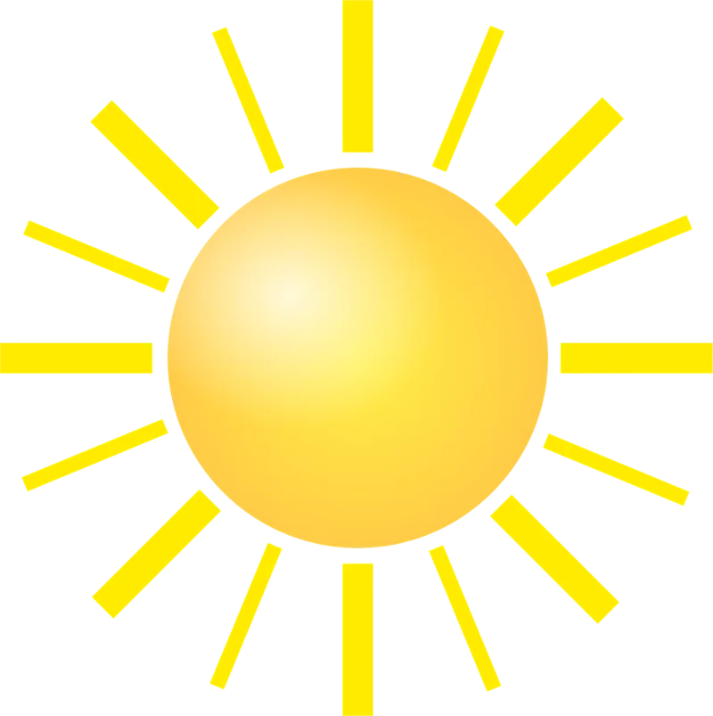 Sun Nature Bright Stickdatei – Natur