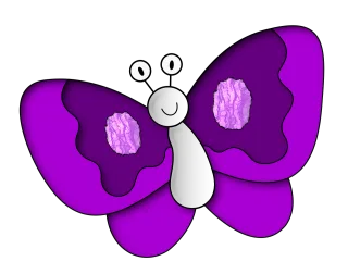 Butterfly Insect Animal Stickdatei