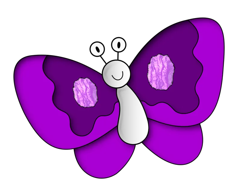 Butterfly Insect Animal Stickdatei – Tiere