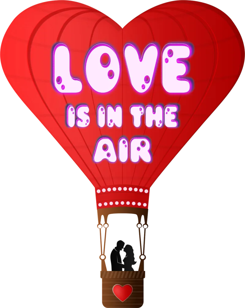 Balloon Heart Love Stickdatei – Herzen & Liebe