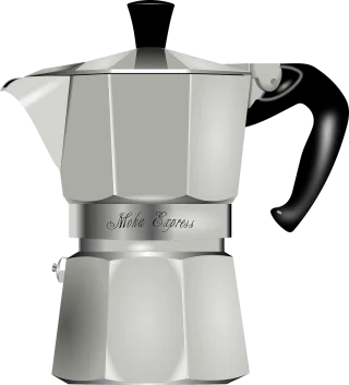Coffee percolator Coffee maker Pot Stickdatei