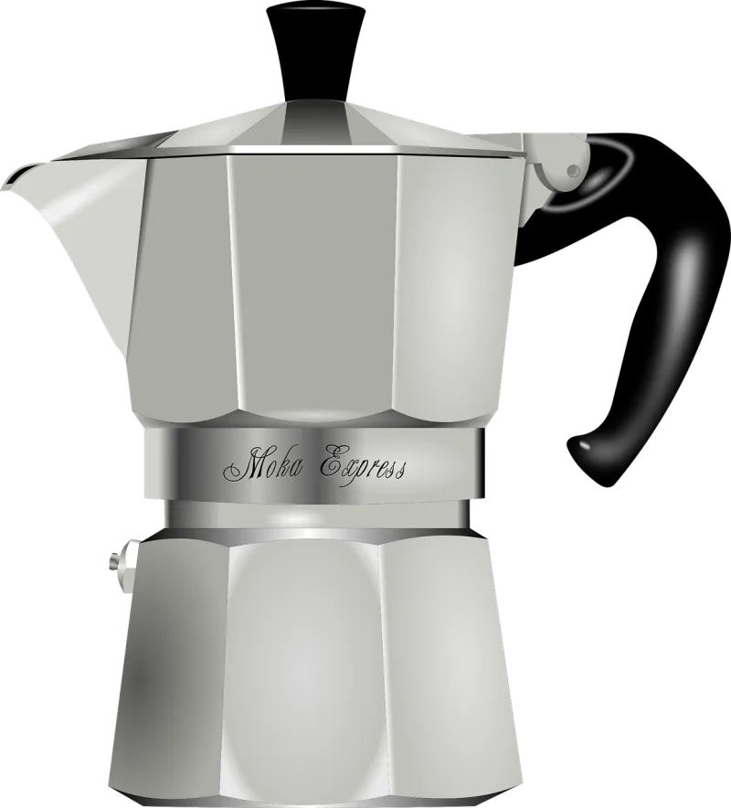 Coffee percolator Coffee maker Pot Stickdatei – Essen & Trinken
