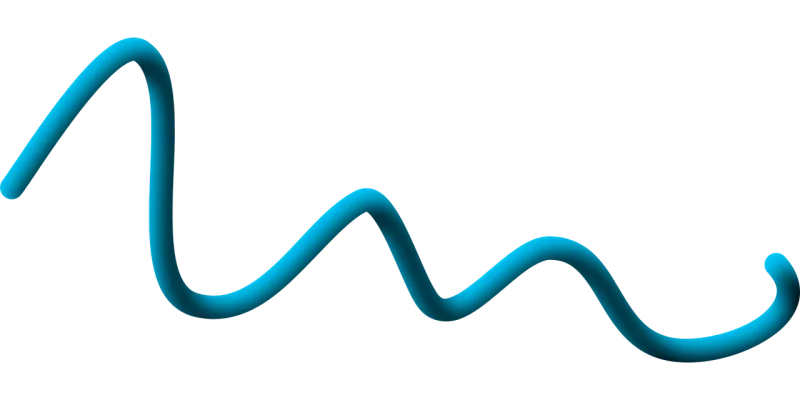 Rope String Blue Stickdatei – Natur