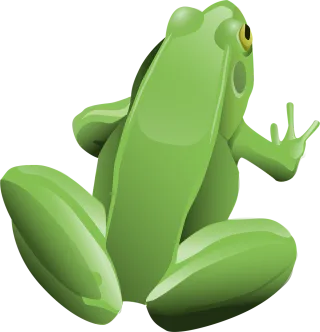 Frog Amphibian Animal Stickdatei