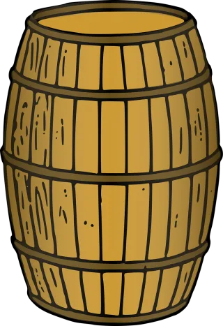 Barrel Cargo Keg Stickdatei