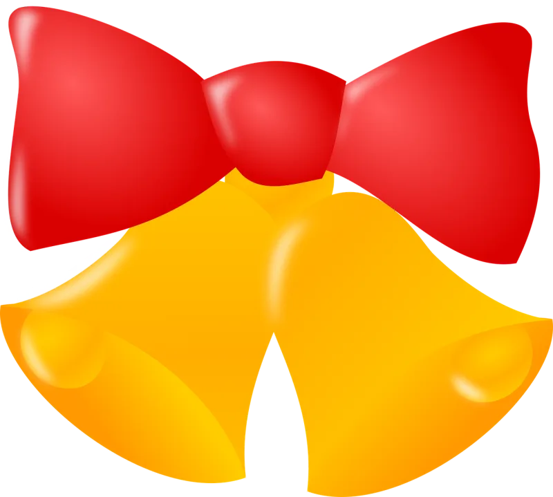 Bells Ribbon Metal Stickdatei – Weihnachten