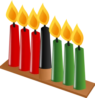 Candles Light Wax candles Stickdatei