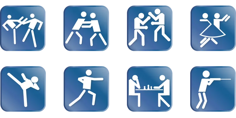 Sports Pictogram Youth Stickdatei – Sport