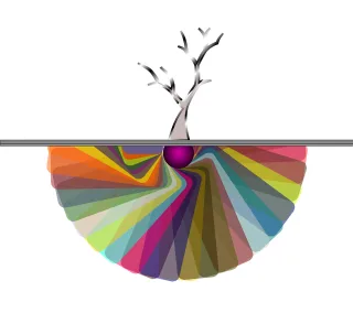 Root Tree Art Stickdatei