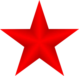 Star Red Christmas Stickdatei – Natur