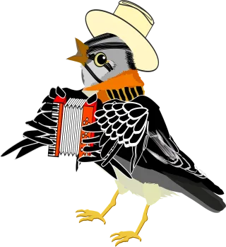 Sparrow Bird Brown Stickdatei