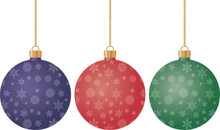 Christmas Holiday Ornament Stickdatei