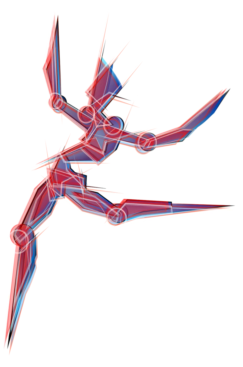 Robot Person Abstract Stickdatei – Kinder