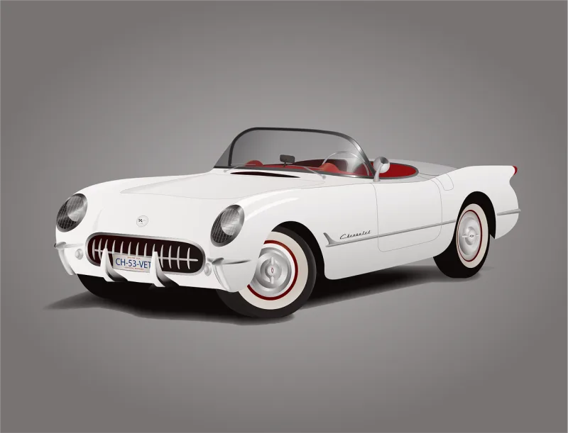 Car Automobile Chevy Stickdatei – Fahrzeuge