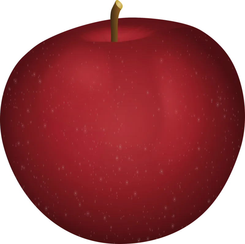 Apple Red Fruit Stickdatei – Essen & Trinken
