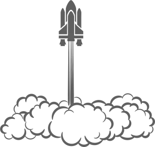 Space Shuttle Lift-off Stickdatei