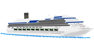 Ship Cruise liner Cruiser Stickdatei – Fahrzeuge