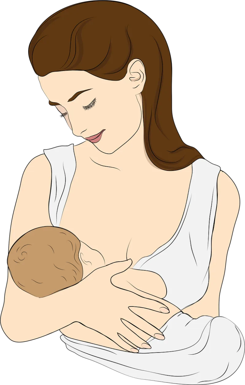 Breast-feeding Maternity Mother Stickdatei – Herzen & Liebe