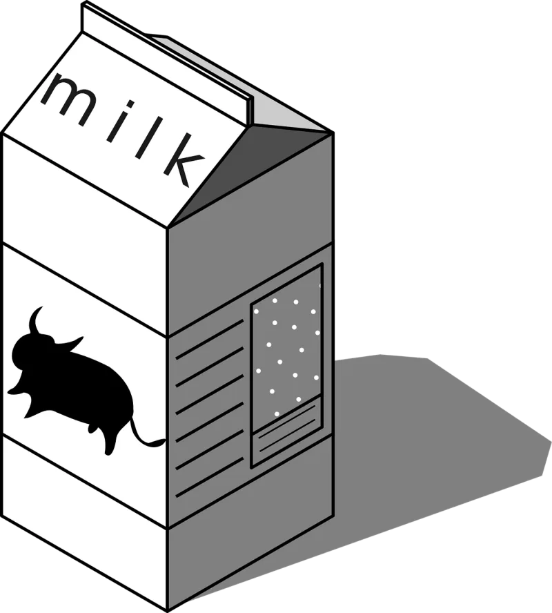 Box Milk Drink Stickdatei – Sport