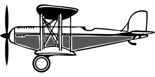Biplane Old Propeller Stickdatei