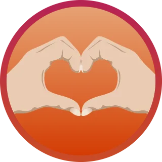 Hands Love Heart Stickdatei