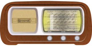 Radio Vintage Audio Stickdatei