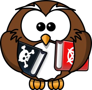 Owl Teacher Animal Stickdatei