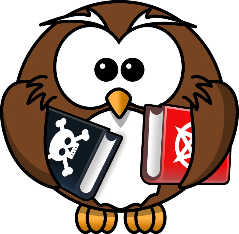 Owl Teacher Animal Stickdatei – Kinder