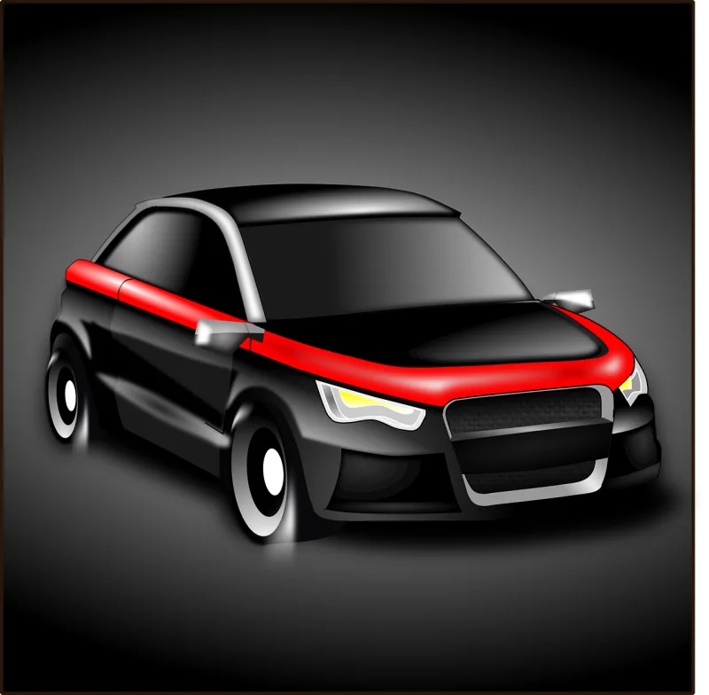 Auto Car Sports car Stickdatei – Fahrzeuge
