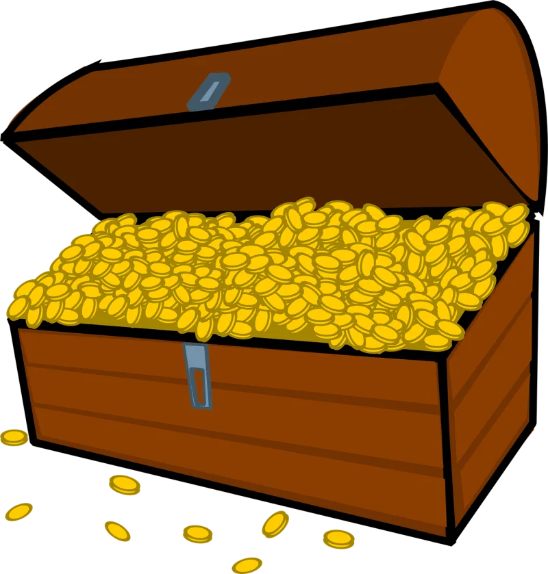 Gold Pirates Treasure Stickdatei – Kinder