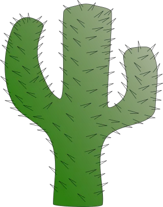 Cactus Plant Spikes Stickdatei