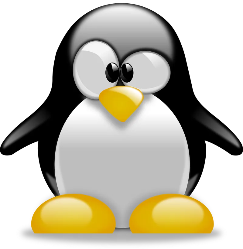 Tux Nature Penguin Stickdatei – Tiere