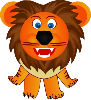 Lion Animal Nature Stickdatei