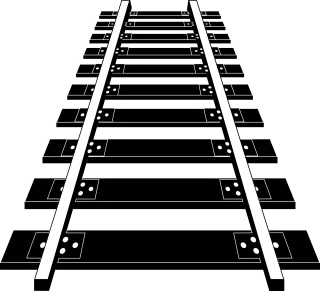 Railroad Track Rail Stickdatei