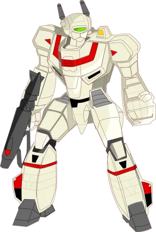 Exoskeleton Japanese Robots Stickdatei