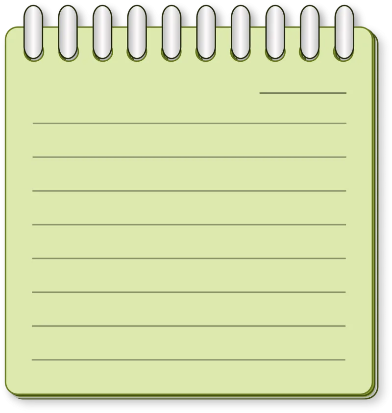 Notes Document Notepad Stickdatei – Musik