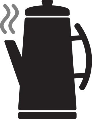 Coffee Kitchen Percolator Stickdatei