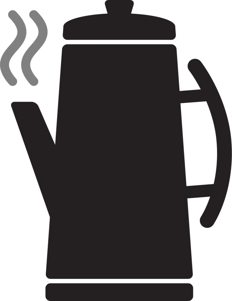 Coffee Kitchen Percolator Stickdatei – Essen & Trinken