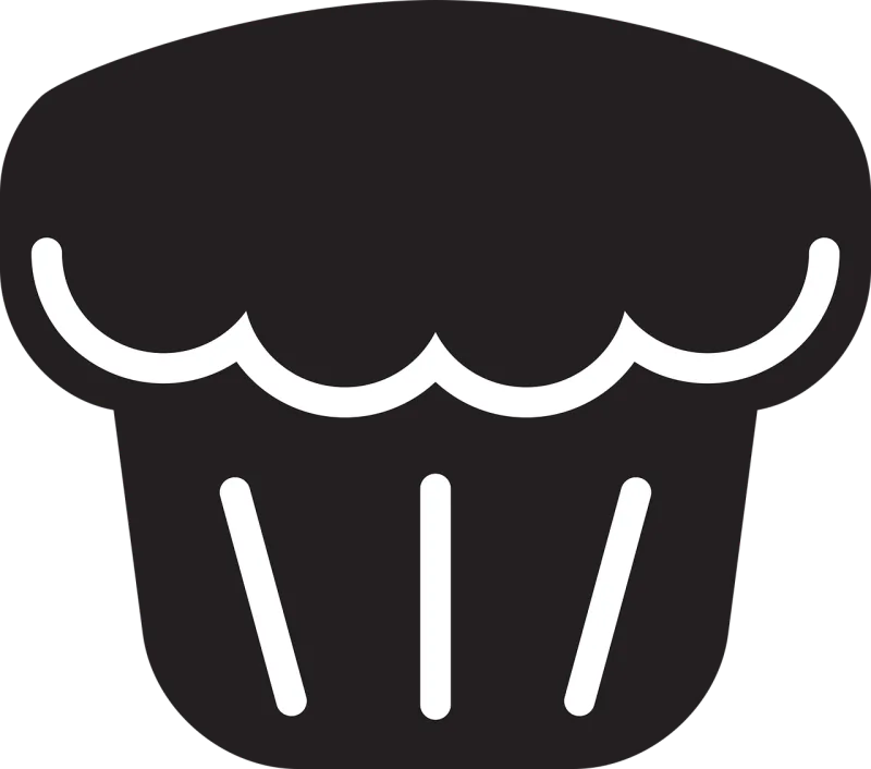 Kitchen Muffin Silhouette Stickdatei – Kinder