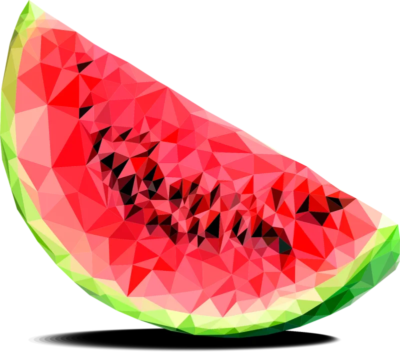 Watermelon Triangles Berry Stickdatei – Essen & Trinken