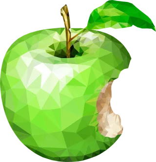 Apple Fruit Green apple Stickdatei – Essen & Trinken